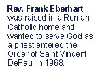 Rev. Frank Eberhardt